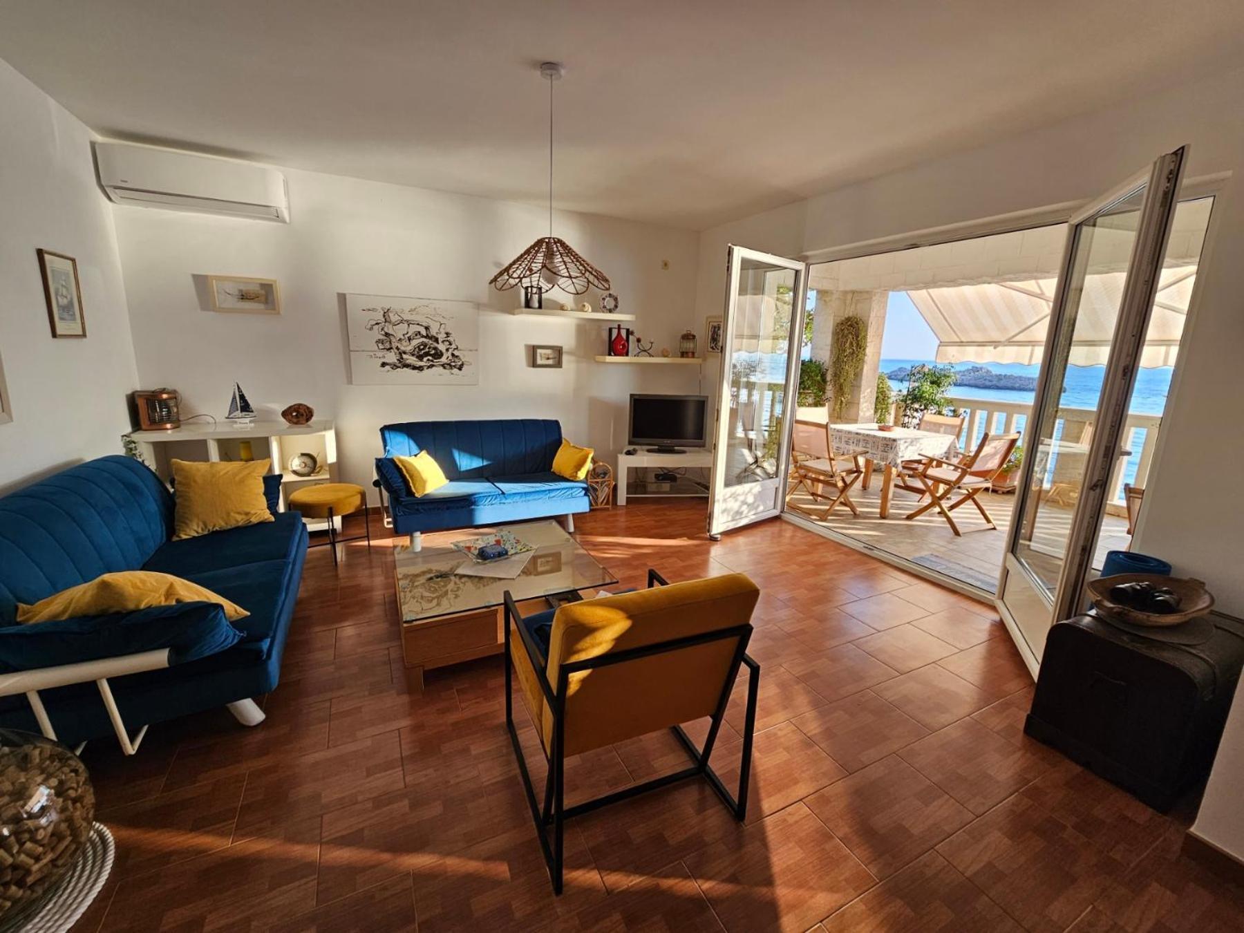 Beachfront First Line View Sveti Stefan Exterior foto